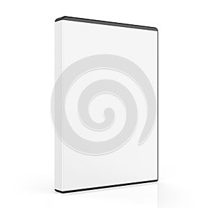 Blank DVD Case Isolated