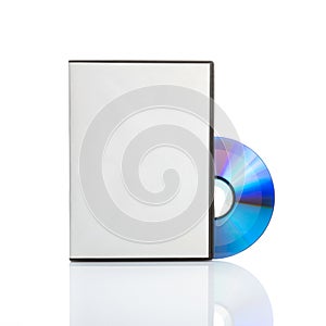 Blank dvd with cover photo