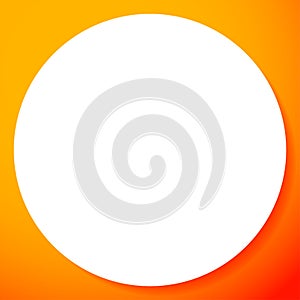 Blank, empty circle, orb and sphere button, badge, and pin shape design element