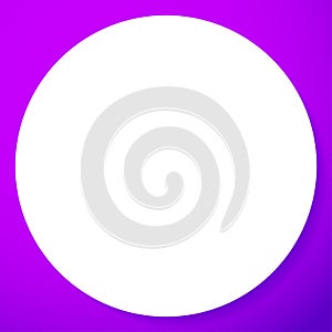 Blank, empty circle, orb and sphere button, badge, and pin shape design element