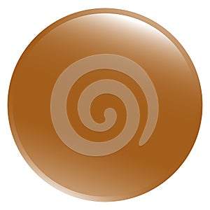 Blank, empty glossy, shiny circle design element. Circle with copyspace