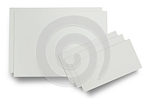 Blank envelopes