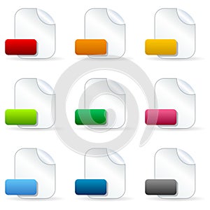 Blank File Document Icons
