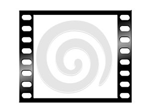 Blank film strip