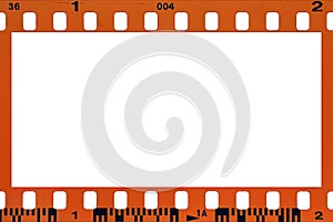 Blank filmstrip
