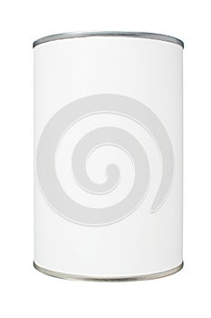 Blank Food Tin Can