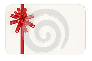 Blank Gift Card