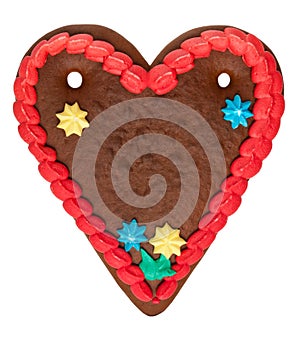 Blank Gingerbread Heart