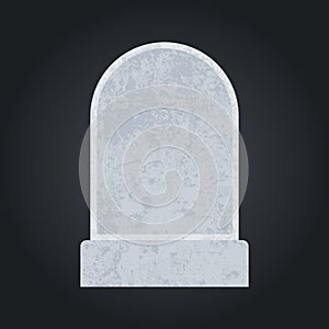 Blank grave stone template