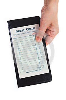 Blank Guest Check