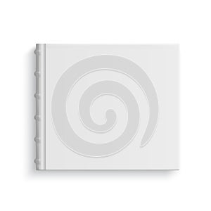 Blank hardcover album template