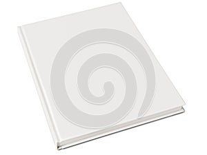 Blank hardcover book photo