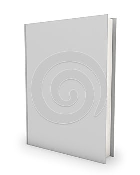 Blank hardcover book