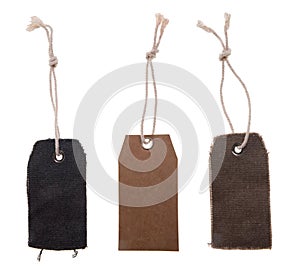 Blank leather tags img