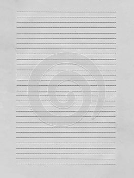Blank lined paper background