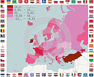 Blank map of Europe