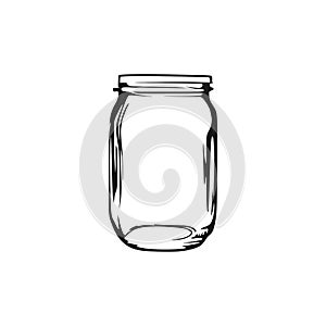 blank mason jar logo design inspiration.