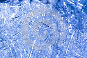 Blank material for bottle blowing process.