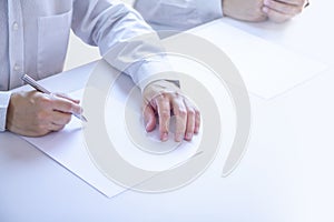 Blank mock-up template of a business documents
