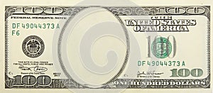 Blank money background