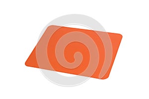 Blank mouse pad on background