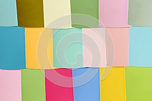 Blank Multicolor paper card palette Texture background