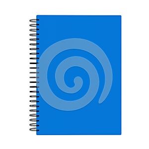 Blank Notebook Isolated