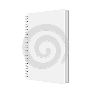 Blank Notebook Isolated