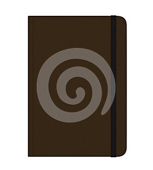 Blank Notebook Isolated