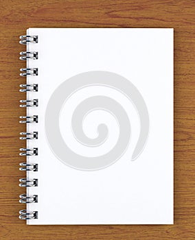 Blank notepad