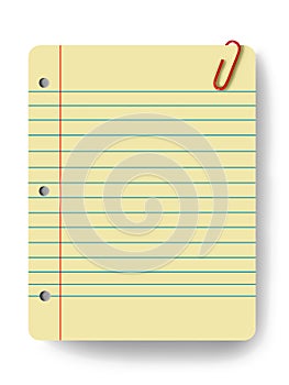 Blank notepad