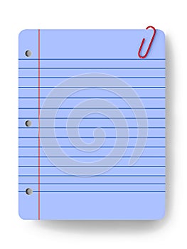 Blank notepad