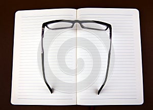 Blank Notepad closeup