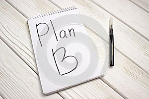 Blank notepad for sketching