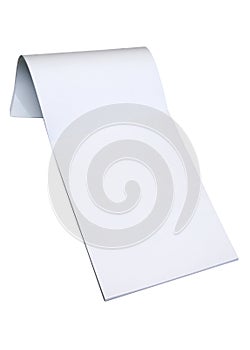 Blank notepad w/ path