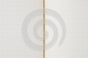 Blank from old copybook