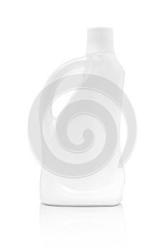 Blank packaging Detergent Bottle isolated on white background