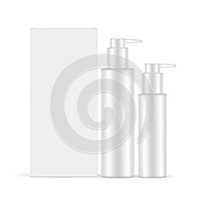 Blank Packaging Mockup for Hydrophilic Cleansing Oil