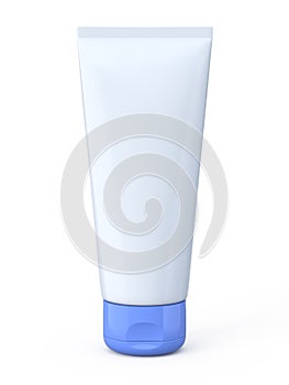 Blank packaging tube