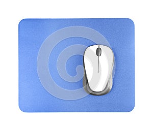 Blank pad and wireless computer mouse