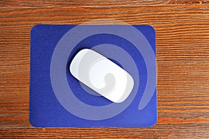 Blank pad and wireless computer mouse