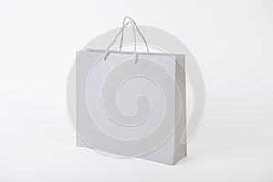 Blank paper bag for mockup template advertising and branding