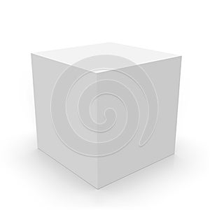 Blank paperbox for use as a template