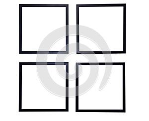 Blank Picture Frames Isolated
