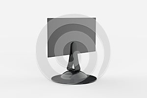 Blank plastic card holders