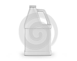 Blank  Plastic Jerry Can For Branding And Mock up.