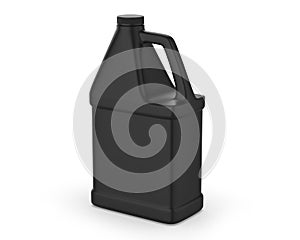 Blank  Plastic Jerry Can For Branding And Mock up.