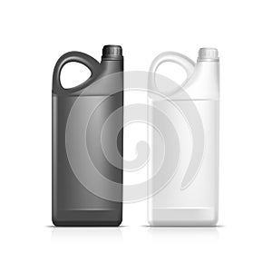 Blank Plastic Jerrycan Canister Gallon Oil