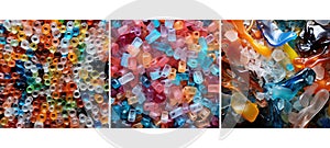 blank plastic macro background texture