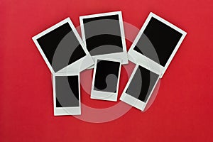 Blank polaroids